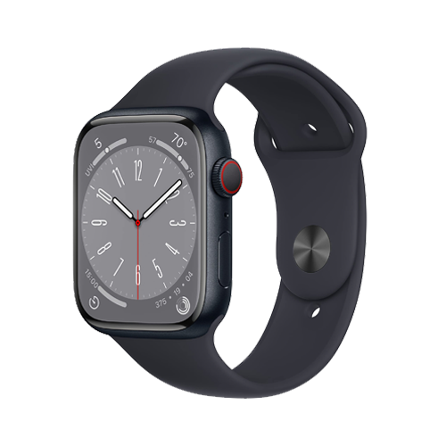 اپل واچ سری 8 مشکی | Apple watch 8 Series 45mm کارکرده باتری 100