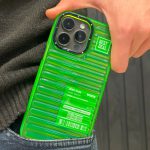 کاور یانگ کیت مدل Suitcase سبز مناسب IPHONE 14 Pro Max