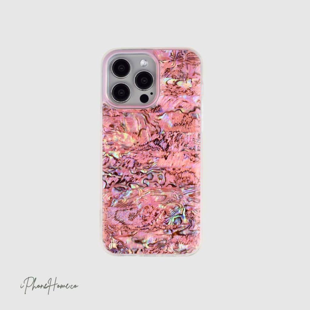 قاب صدفی گلبهی مناسب iPHONE 14 Pro مدل 1783
