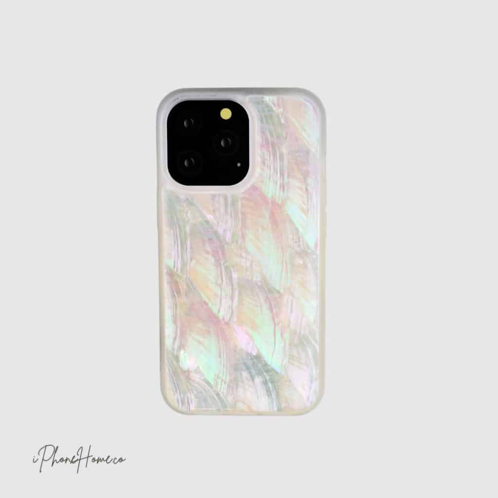 قاب کی دوو Seashell صدفی مناسب iPhone 13 Pro (6763)