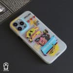 قاب راک Marilyn Monroe سفید مناسب iPHONE 13 Pro Max (6687)
