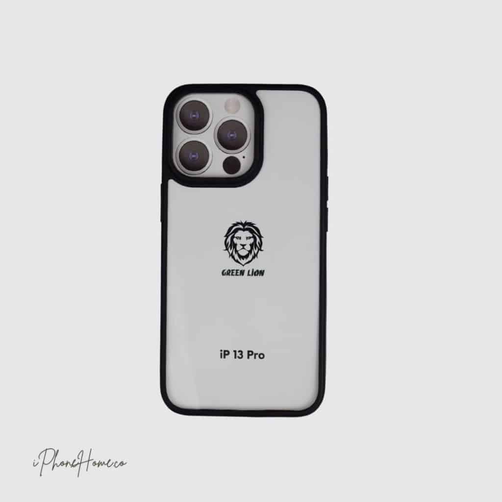 قاب گرین Hybrid Plus مشکی مناسب iPhone 13 Pro (6832)