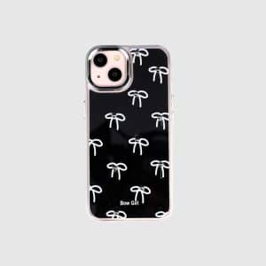 قاب فشن کیس BowGirl آینه ای پاپیونی مناسب iPhone 15 (7054)