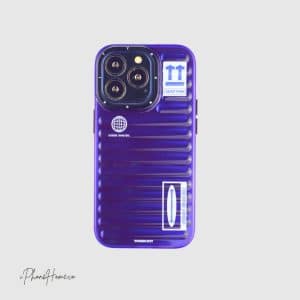 قاب یانگ کیت پافری Laser بنفش مناسب iPHONE 14 Pro (6665)