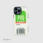قاب یانگ کیت Shanghai سفید سبز مناسب iPHONE 13 Pro Max (6686)