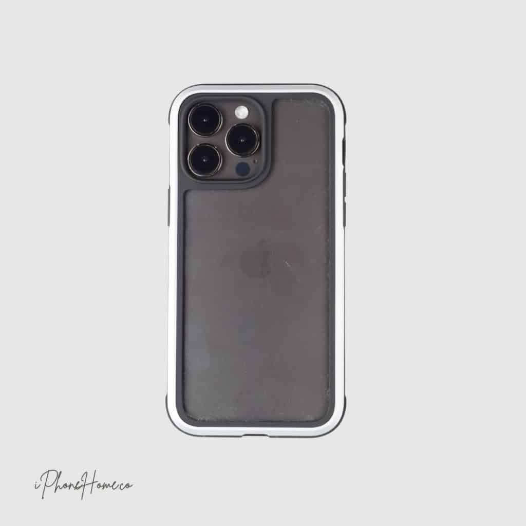 قاب کی دوو Ares نقره ای مناسب iPhone 14 Pro Max (1178)