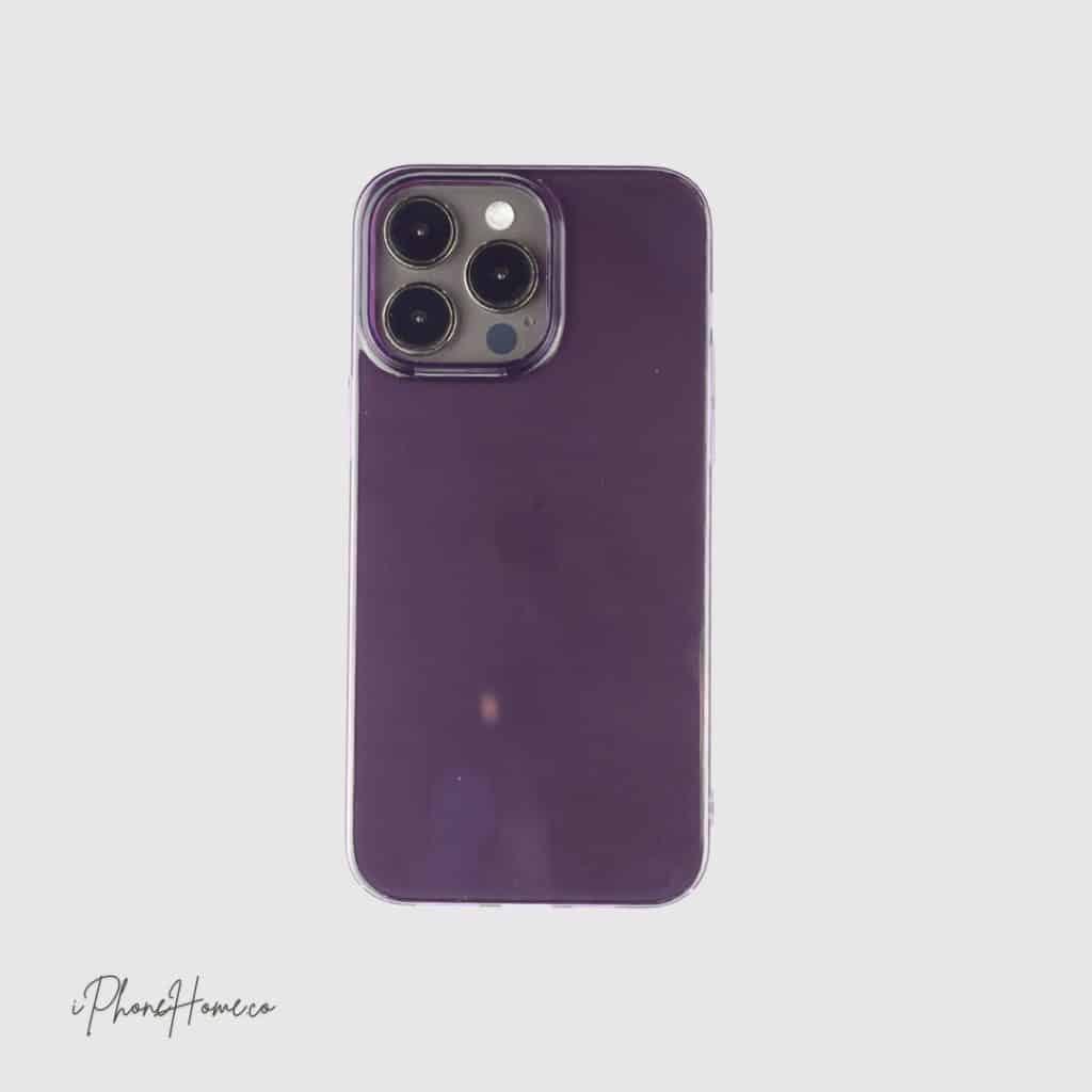 قاب گرین Delgado PC Case بنفش مناسب iPhone 14 Pro Max (1443)
