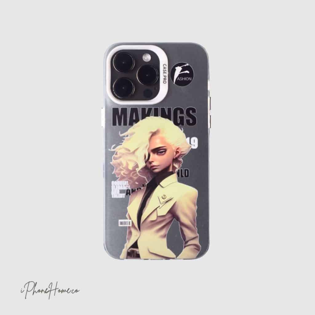 قاب فانتزی Fashion show مناسب iPhone 14 Pro Max (2460)