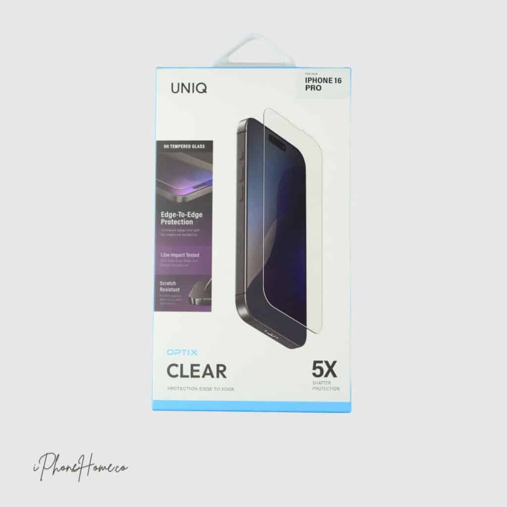 محافظ صفحه نمایش یونیک مدل Clear مناسب iPhone 16 Pro (4433)