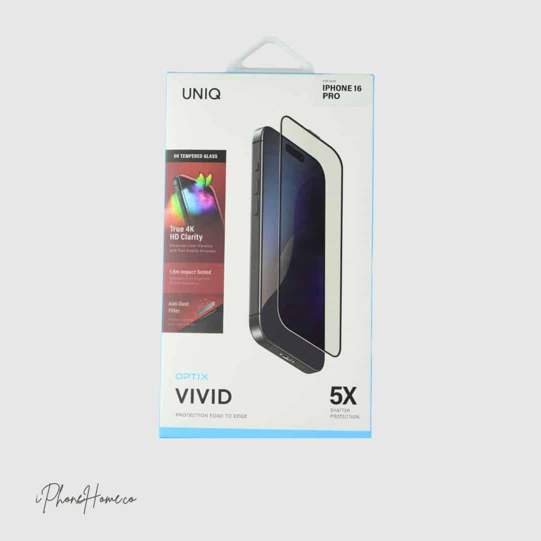 محافظ صفحه نمایش یونیک مدل Vivid مناسب iPhone 16 Pro (608)