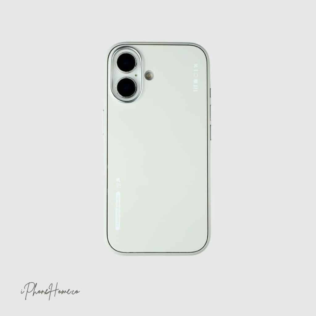 قاب بلو Dual Color طوسی مناسب iPhone 16 (8112)