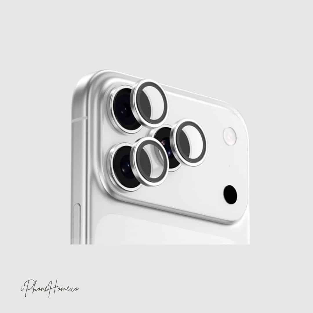 محافظ لنز بلو فلزی Blueo Metal Frame Lens Protector Glass مناسب iPhone 17 Pro – Pro Max